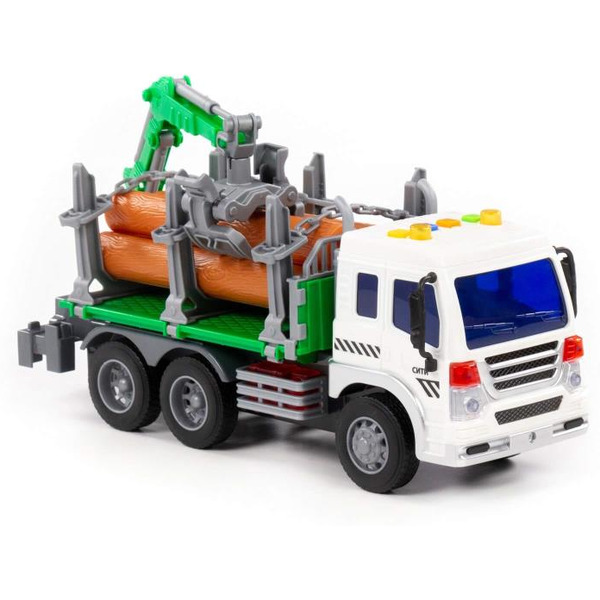 Автомобиль Полесье лесовоз Сити 96067