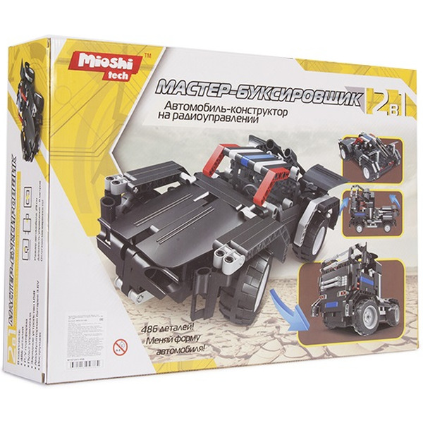 Автомобиль-конструктор MIOSHI TECH Мастер-Буксировщик 2 в1 (MTE1201-059)