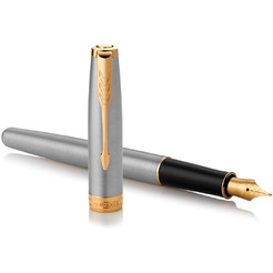 Ручка перьевая "Sonnet Core Stainless Steel GT" PARKER 142361 / 1931504