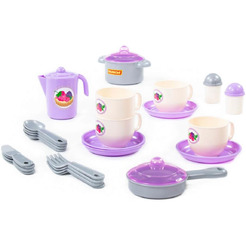 Набор игрушечной посуды Полесье Хозяюшка 80134 (на 4 персоны)