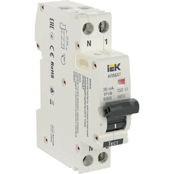 Дифференциальный автомат IEK AR-B06S-1N-C06C030