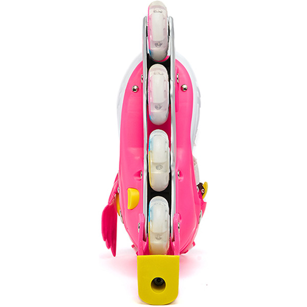 Роликовые коньки Sundays PW-153B-5D (р 33-36) розовый