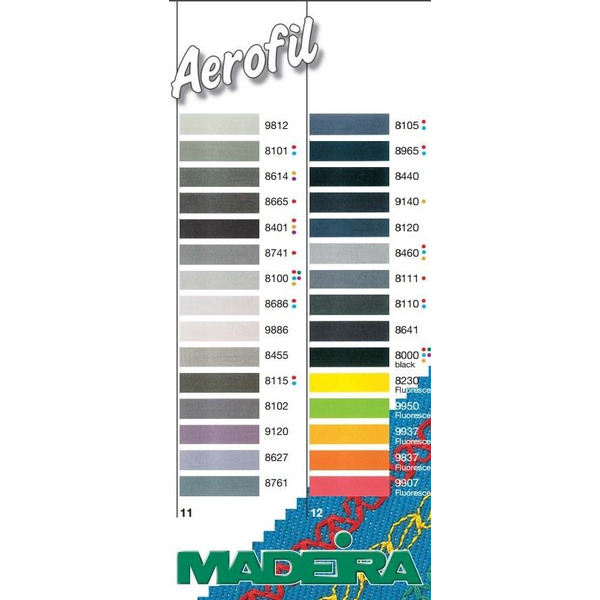 Нитки швейные АЭРОФИЛ 8101 №120 400 м