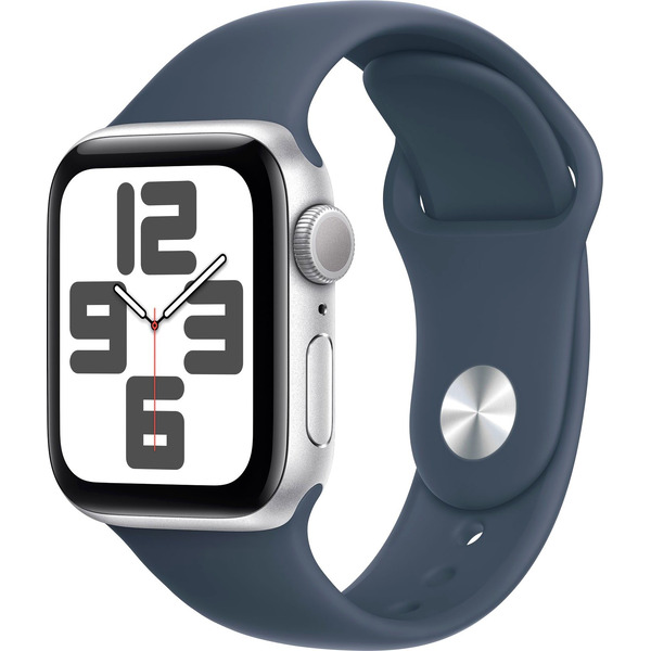 Умные часы Apple Watch SE 2 2024 40mm Silver MXEC3QI/A (силиконовый ремешок S/M)
