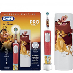 Электрическая зубная щетка Oral-B Vitality Pro Kids D103.413.2KX Lion King с футляром