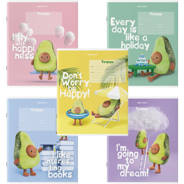 Набор канцелярии подарочный BRAUBERG AVOCADO 880951 (43 предмета)