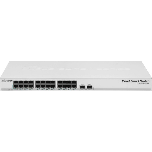 Коммутатор MikroTik CSS326-24G-2S+RM