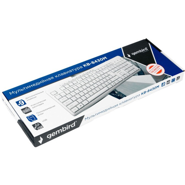 Клавиатура Gembird KB-8430M