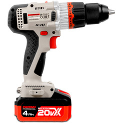 Шуруповерт Crown CT21090HMX-4 BMC (с 2-мя АКБ 4Ah, кейс)