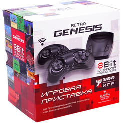 Игровая приставка Retro Genesis 8 Bit Junior Wireless + 300 игр (ZD-03A)