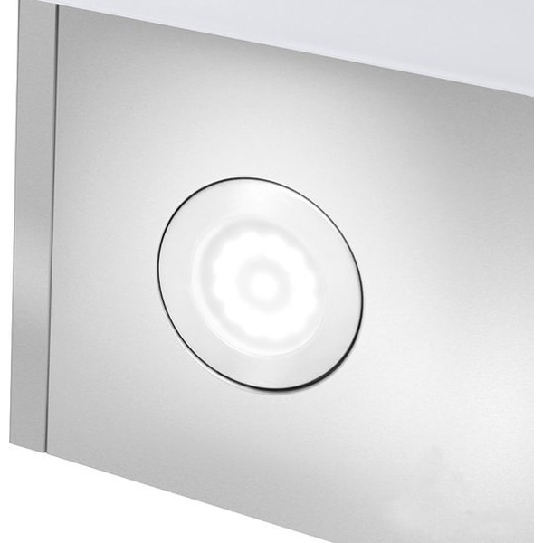 Кухонная вытяжка MAUNFELD Mersey 60 (нержавеющая сталь\белое стекло)