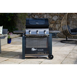 Газовый гриль Sahara S375 3B BBQ Smokey Teal (дымчатый)
