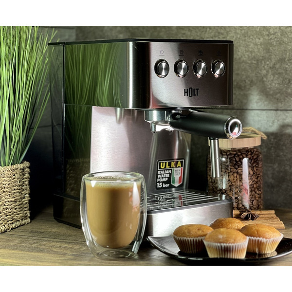 Кофеварка эспрессо HOLT HT-CM-008