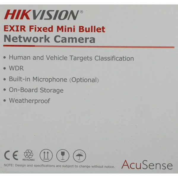IP-камера Hikvision DS-2CD2043G2-IU (4 мм)