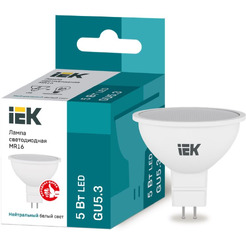 Лампочка IEK LED LL-I-MR16-5-230-40-GU5