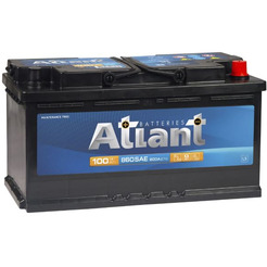 Автомобильный аккумулятор Atlant Blue R+ (100 А·ч)