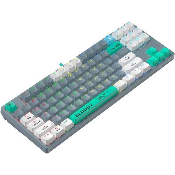Клавиатура A4Tech Bloody S87 Energy Ash (Bloody BLMS Red Plus)