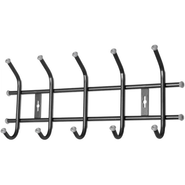 Вешалка настенная Ника ВНТ5 (черный)