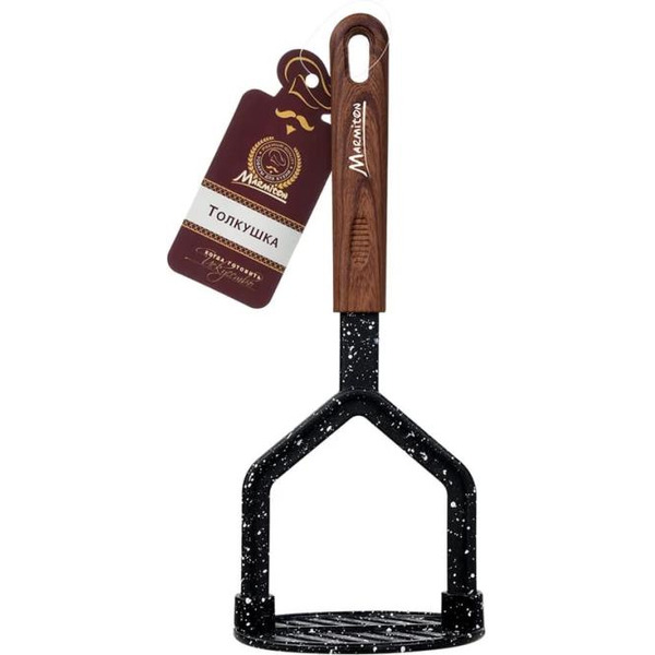 Толкушка нейлоновая MARMITON 17223 (резиновая ручка 25 см)