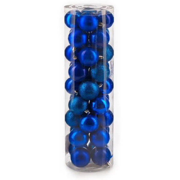 Набор новогодних шаров Ausini VT25-04002-4