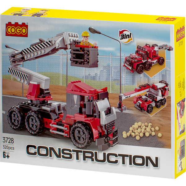 Конструктор Qunxing Toys Спецтехника 3728