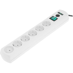 Сетевой фильтр Most RG 2м (6 розеток) белый
