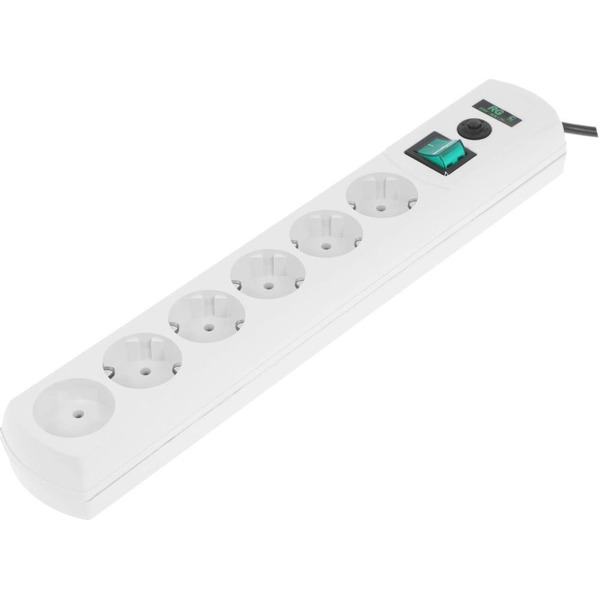 Сетевой фильтр Most RG 2м (6 розеток) белый