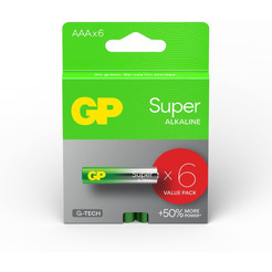 Батарейка GP Super AAA (6 шт)