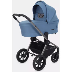 Детская универсальная коляска Rant Flex Pro 2 в 1 2023 / RA074 (синий)