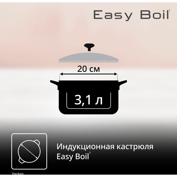 Кастрюля Tefal Easy Boil G7494474
