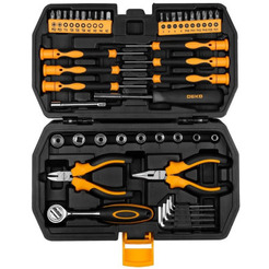 Набор инструмента и оснастки Deko TZ45 (065-0313), 45 предметов
