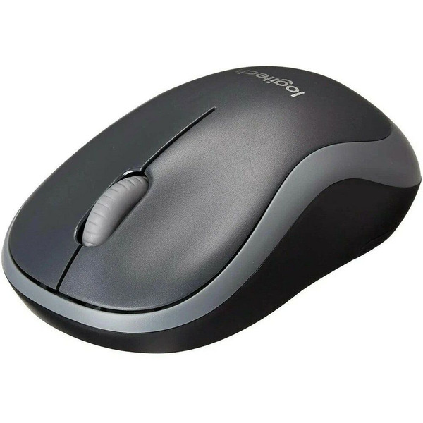 Мышь Logitech M186 (черный/серый)