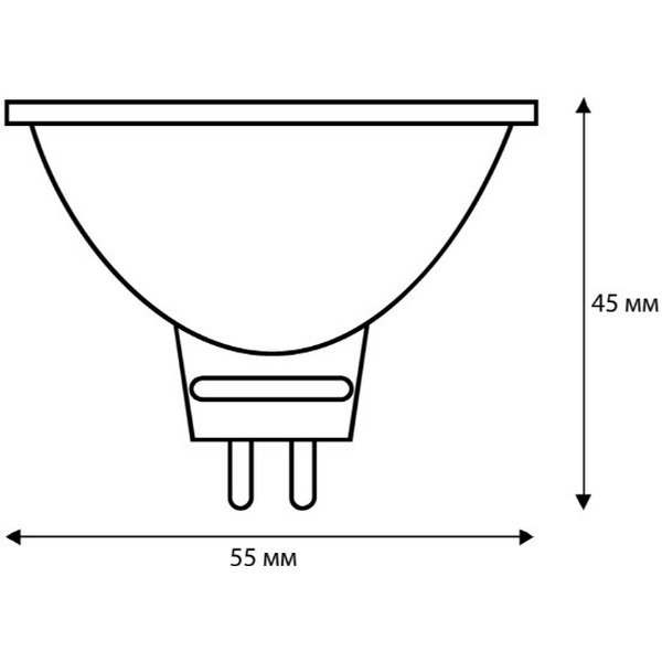 Лампочка  Camelion MR16 50W GU5.3