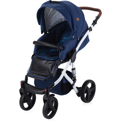 Коляска LORELLI Rimini 2 в 1 Dark Blue Flowers
