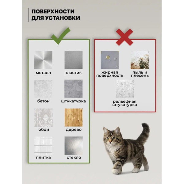 Когтеточка UG Home Самоклеящаяся фетровая ФП.1-ТР (30x30см, зеленый)