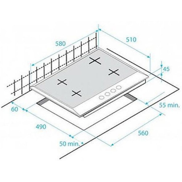 Варочная панель BEKO HIAG 64223 B