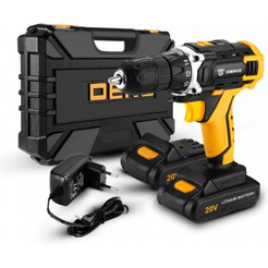 Дрель-шуруповерт Deko DKCD20FU-Li SET 63 (063-4103)