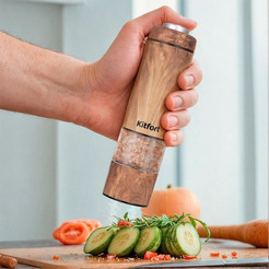 Набор автоматических мельниц для соли и перца Kitfort КТ-6384