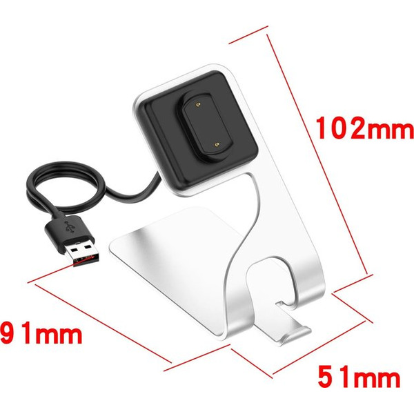 Док-станция Bingo для Amazfit GTR 3/GTR 3 Pro/GTS 3/T-Rex 2 (белый)