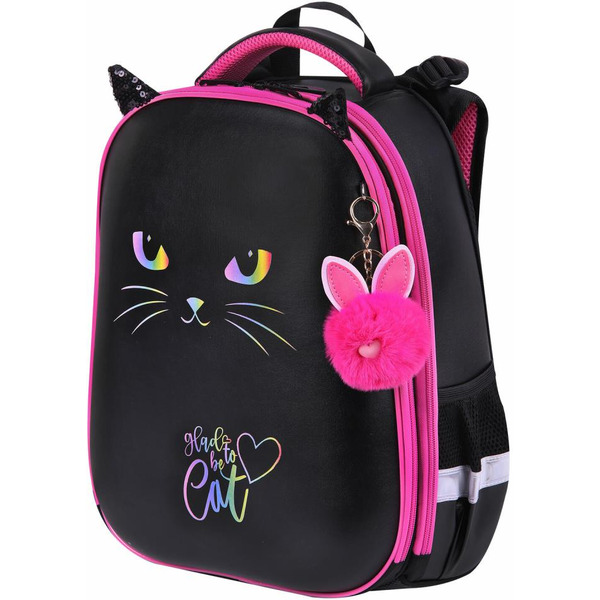 Ранец BRAUBERG SHINY Glad to be cat 271382