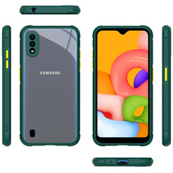 Бампер Bingo Michelin для SAMSUNG Galaxy A01 Темно-зеленый