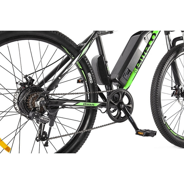 Велогибрид Eltreco XT 600 (черный/синий)