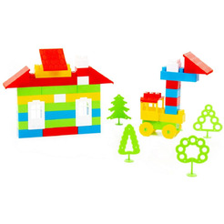 Конструктор Полесье 0583 Строитель Средний