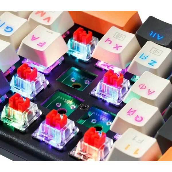 Проводная игровая клавиатура REDRAGON Ryze (71342) красные свичи