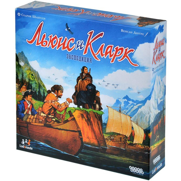 Настольная игра Hobby World 915881 Льюис и Кларк Экспедиция