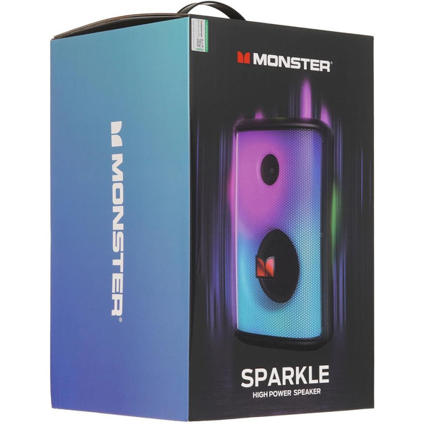 Беспроводная колонка Monster Sparkle MS22119 (черный)