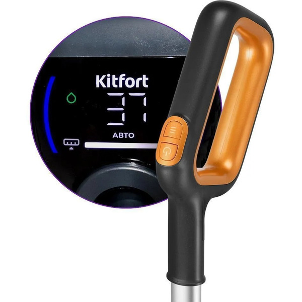 Вертикальный беспроводной моющий пылесос Kitfort КТ-5260