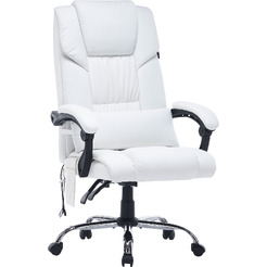 Кресло CACTUS CS-CHR-OC02M-WT (белый)