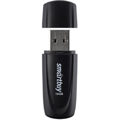 USB флэш-диск Smart Buy 16GB Scout Black (SB016GB2SCK)