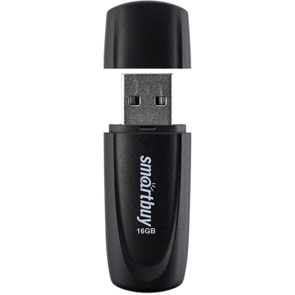 USB флэш-диск Smart Buy 16GB Scout Black (SB016GB2SCK)